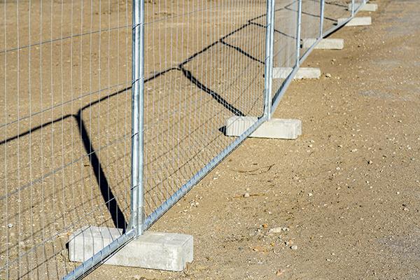 workers at Fence Rental College Park